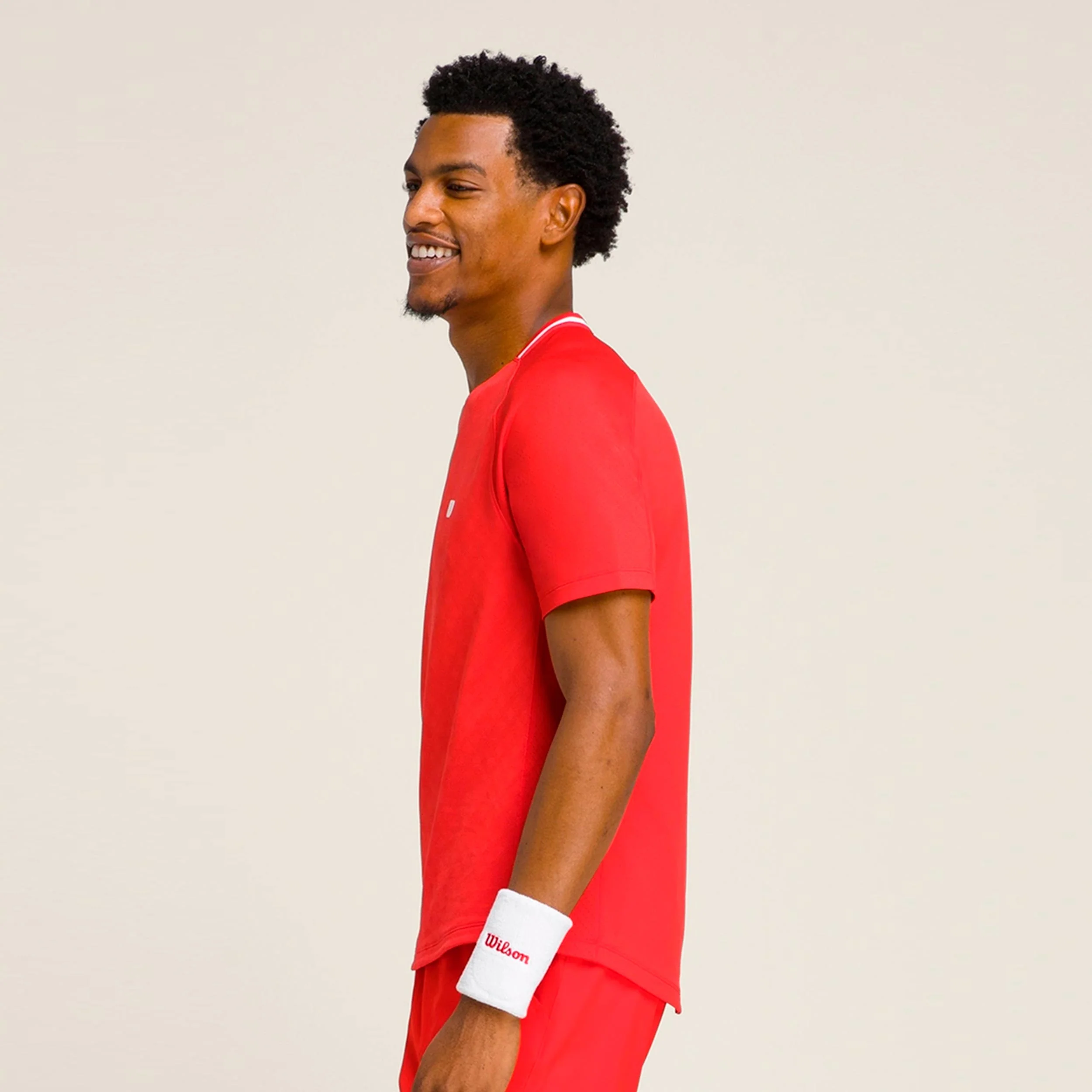 Serve Out T-Shirt Herren-rot - Image 3