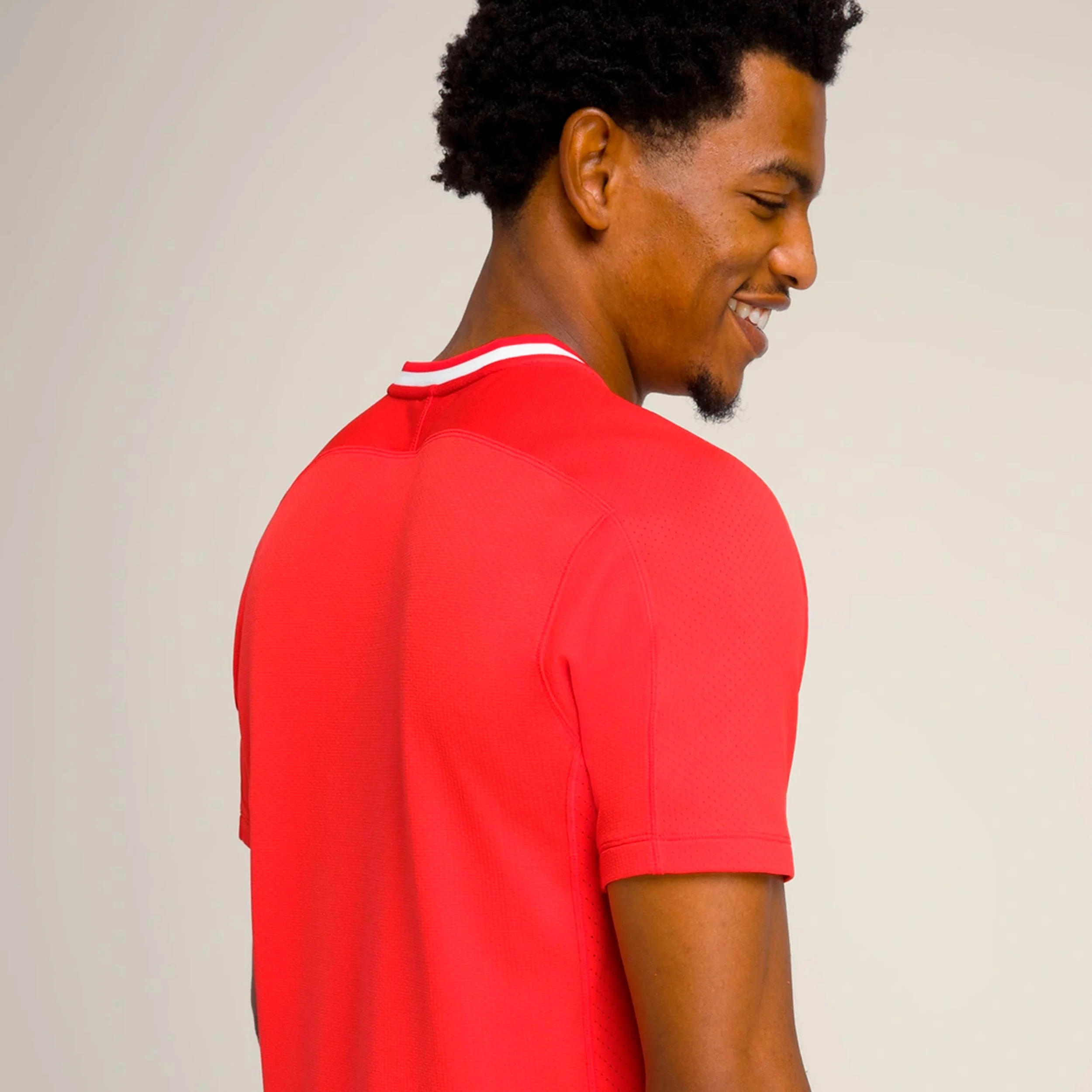 Serve Out T-Shirt Herren-rot - Image 5