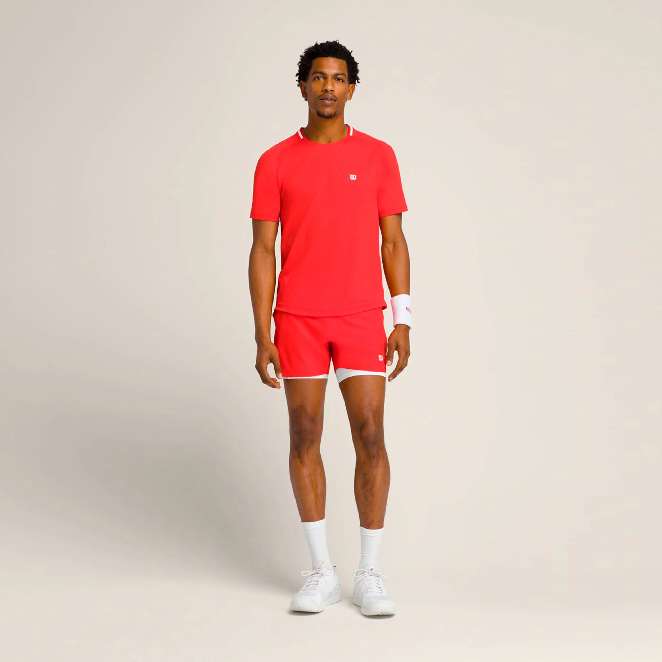 Serve Out T-Shirt Herren-rot - Image 6