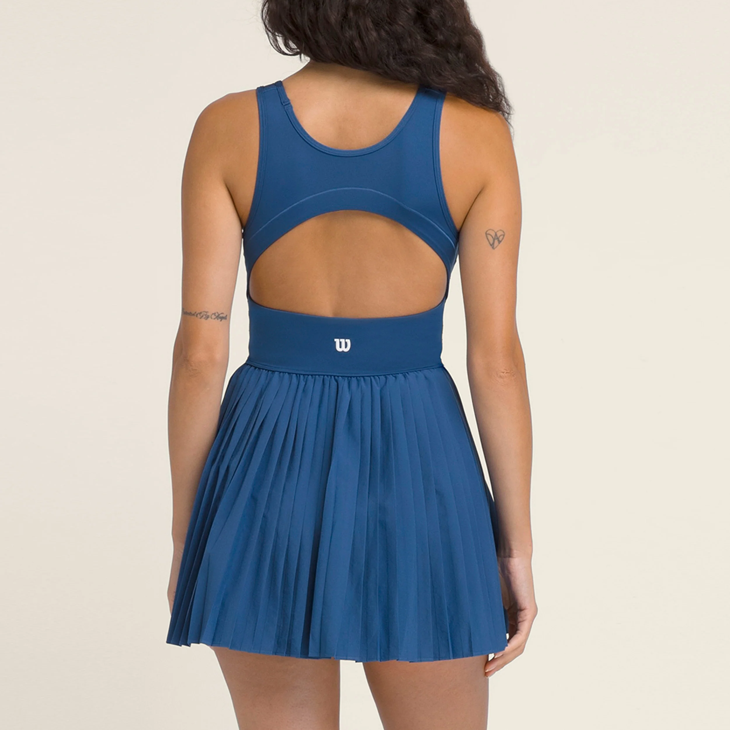 Sportif Tennis Kleid Damen-Blau - Image 2