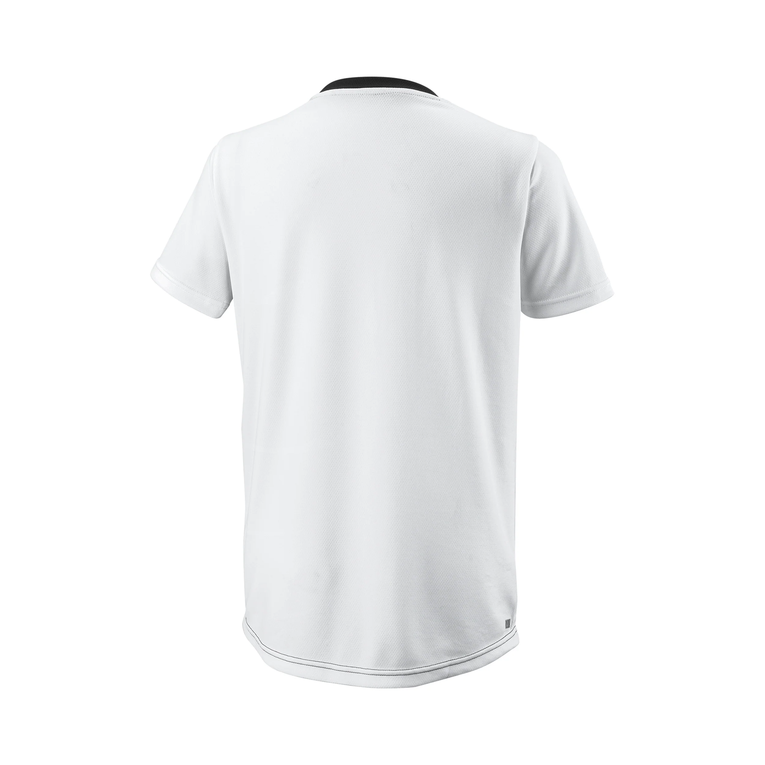 Team T-Shirt Jungen-Schwarz,Weiß - Image 2