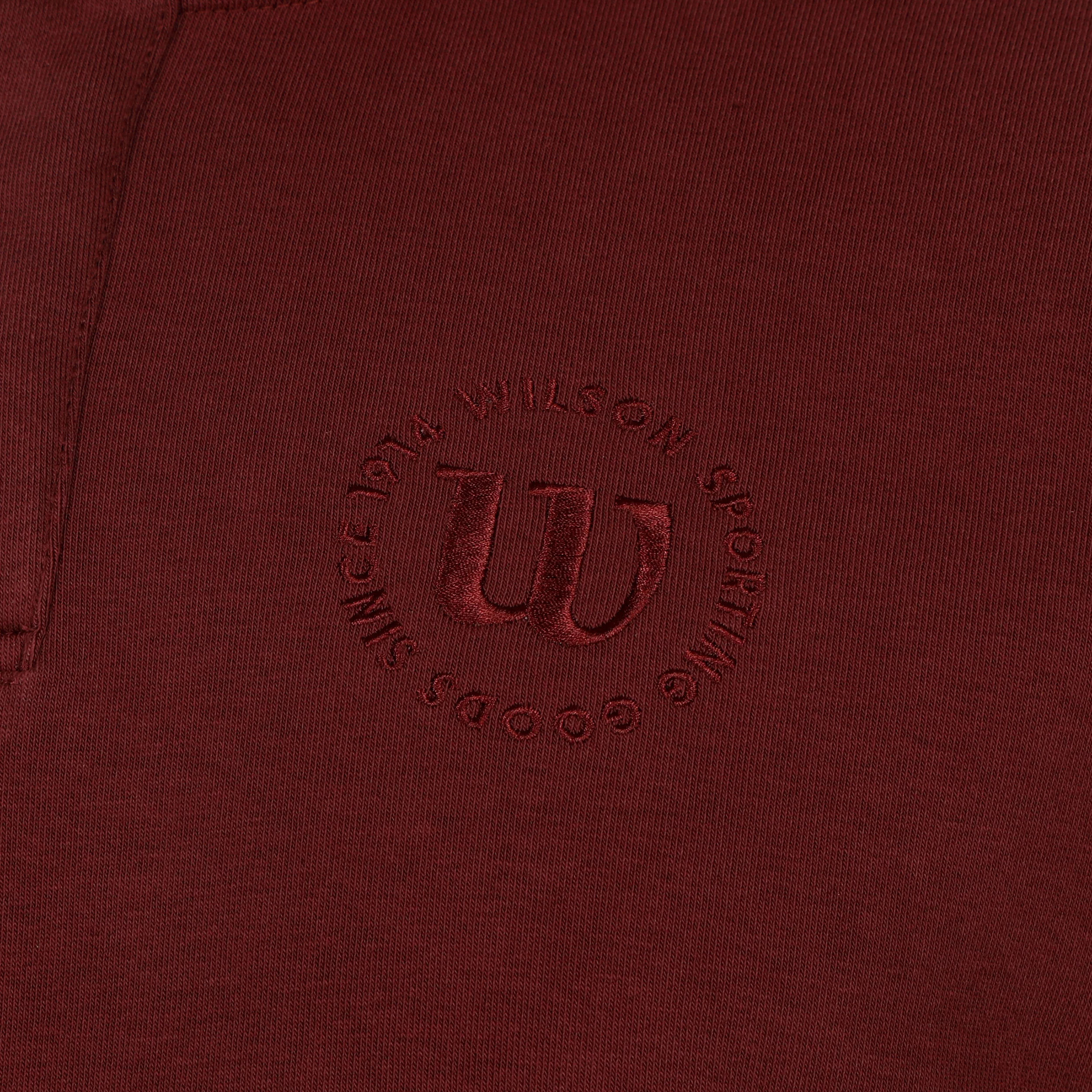 Tennis Club 1/2 Zip Mock Sweatshirt Herren-berry - Image 3