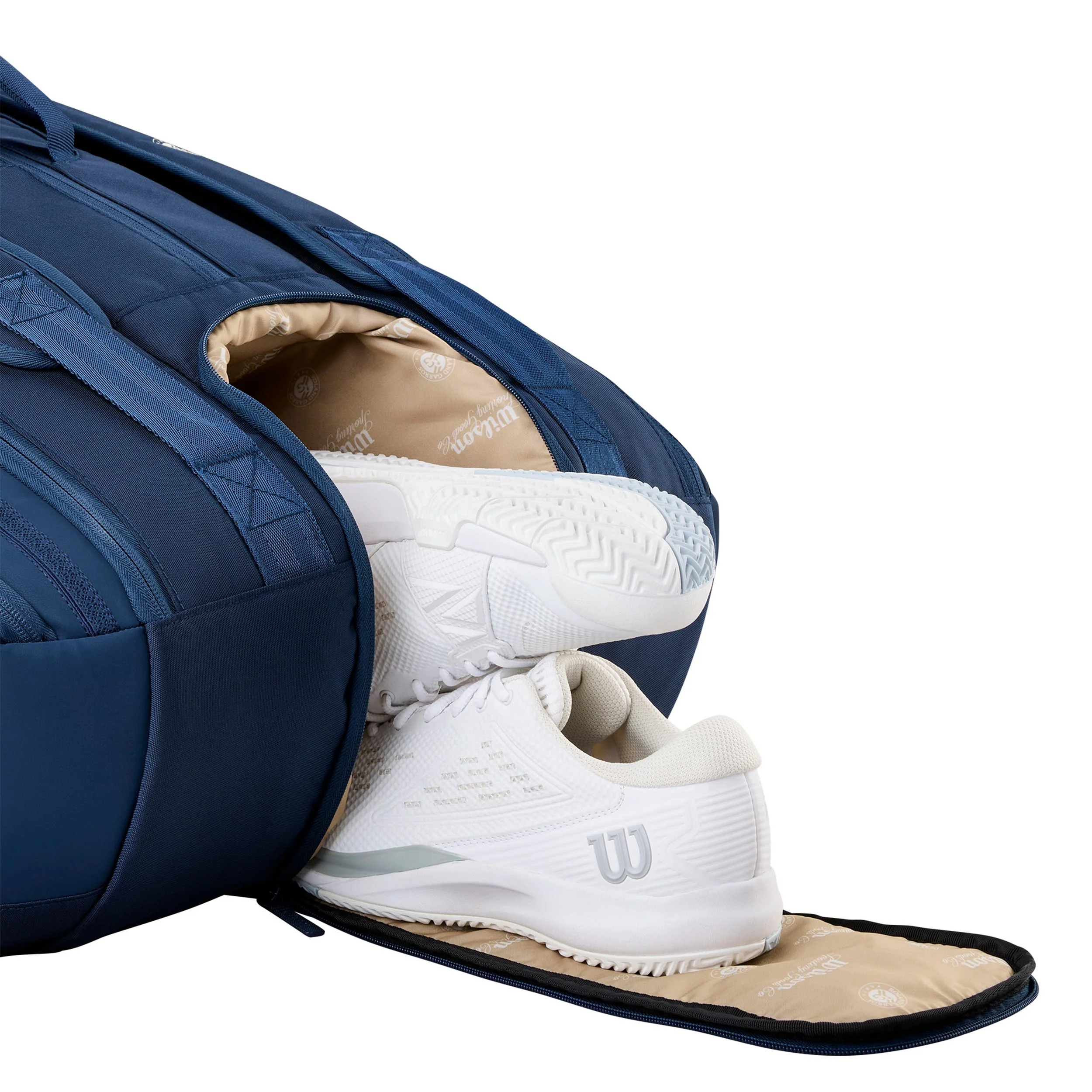 Tour Roland Garros Sessionsoire Schlägertasche 6er - creme - Image 6
