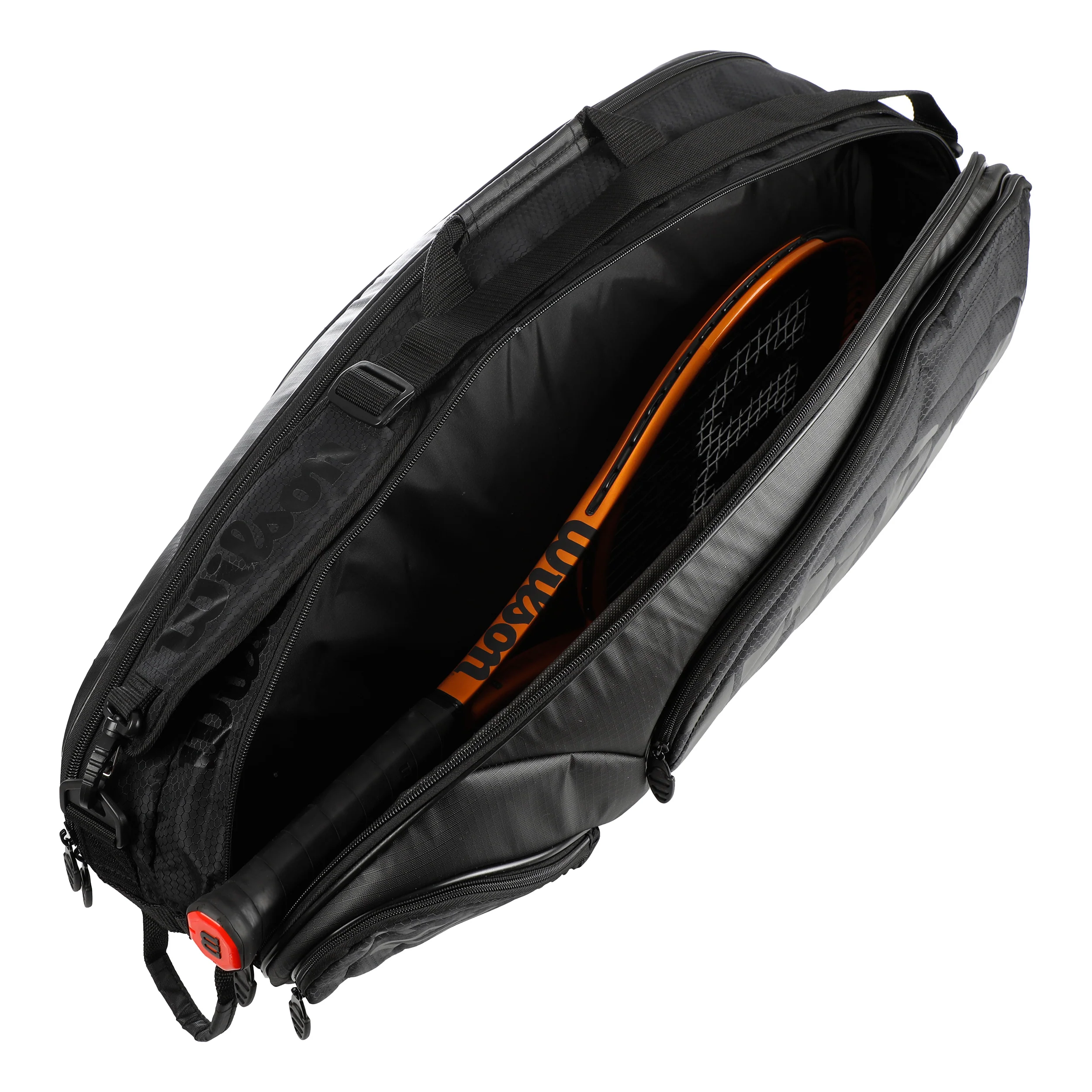 Tour Schlägertasche 6er Special Edition-Schwarz,Schwarz Glänzend - Image 4