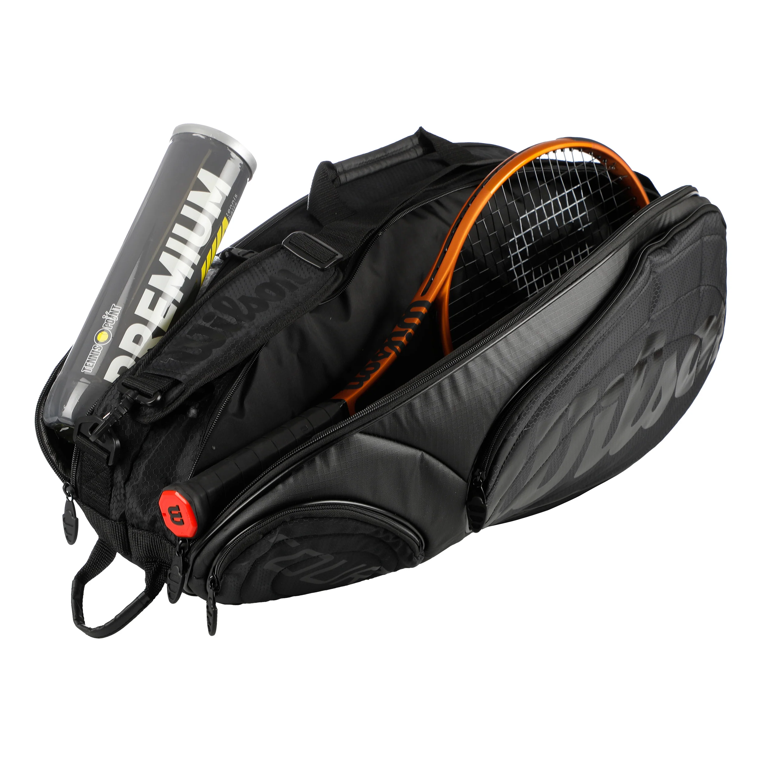 Tour Schlägertasche 6er Special Edition-Schwarz,Schwarz Glänzend - Image 5