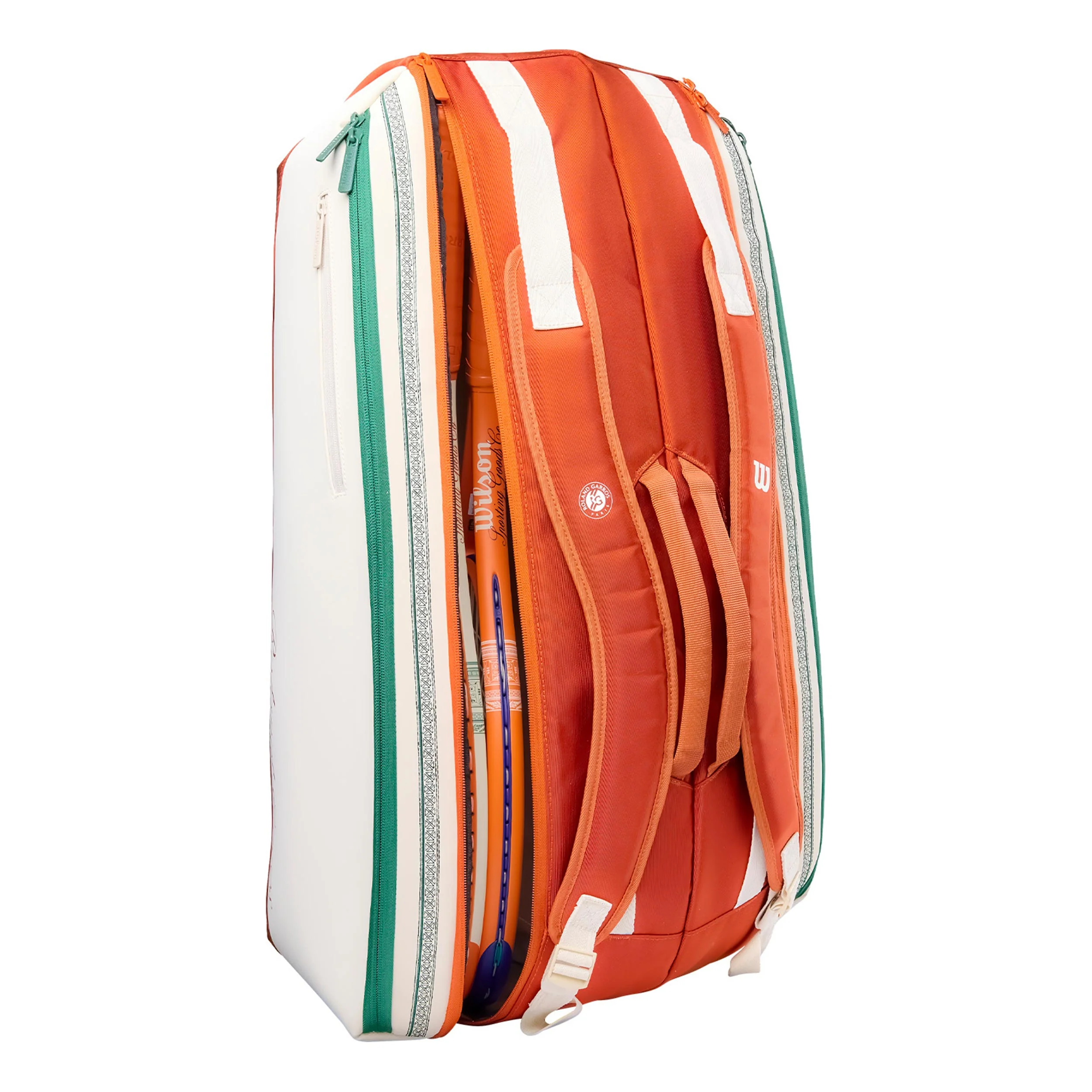 Tour Team Roland Garros Schlägertasche 9er - creme - Image 3