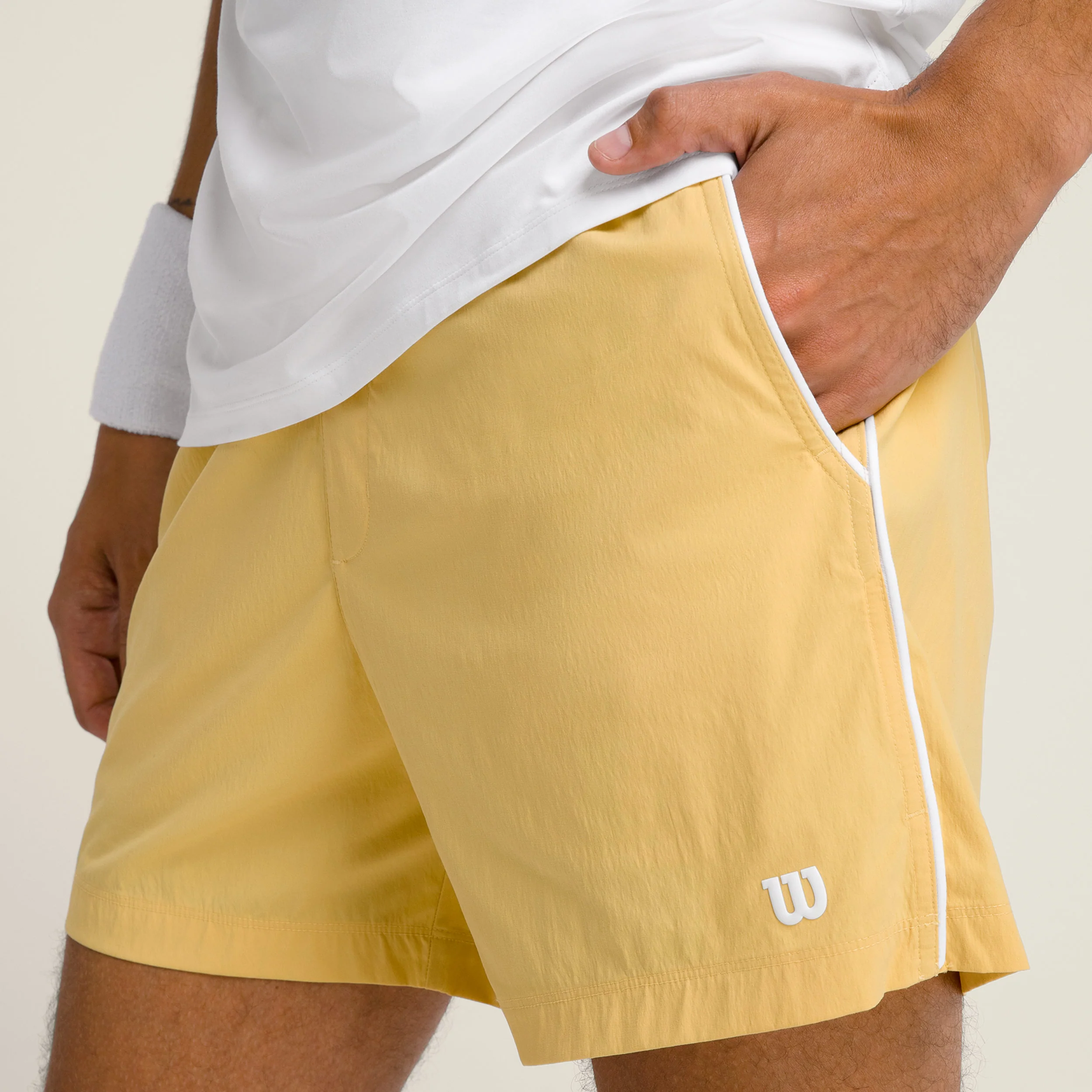 Volley Short 6in Shorts Herren-Goldgelb - Image 3