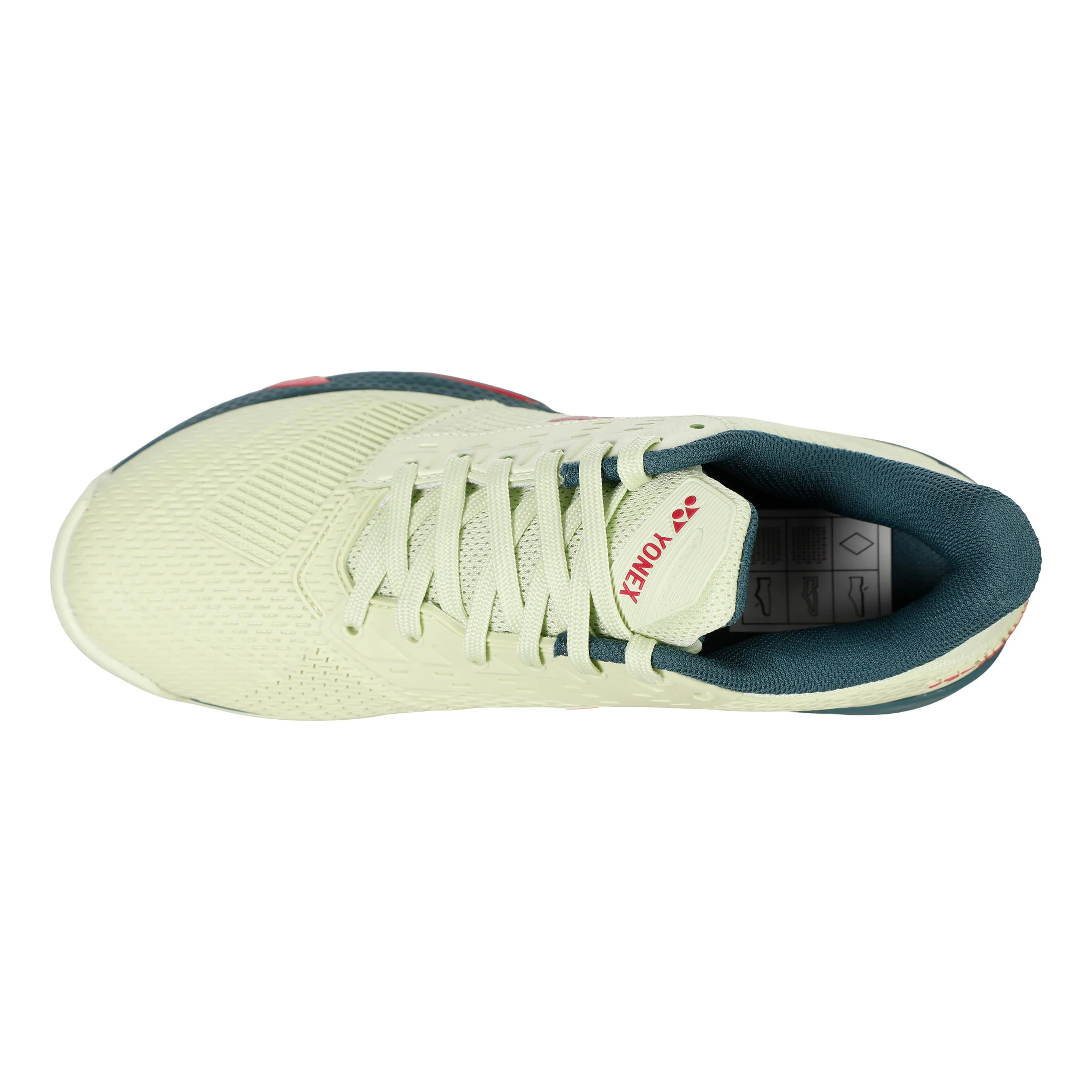 Ad Accel Ac Allcourtschuh Damen-limette, petrol - Image 3