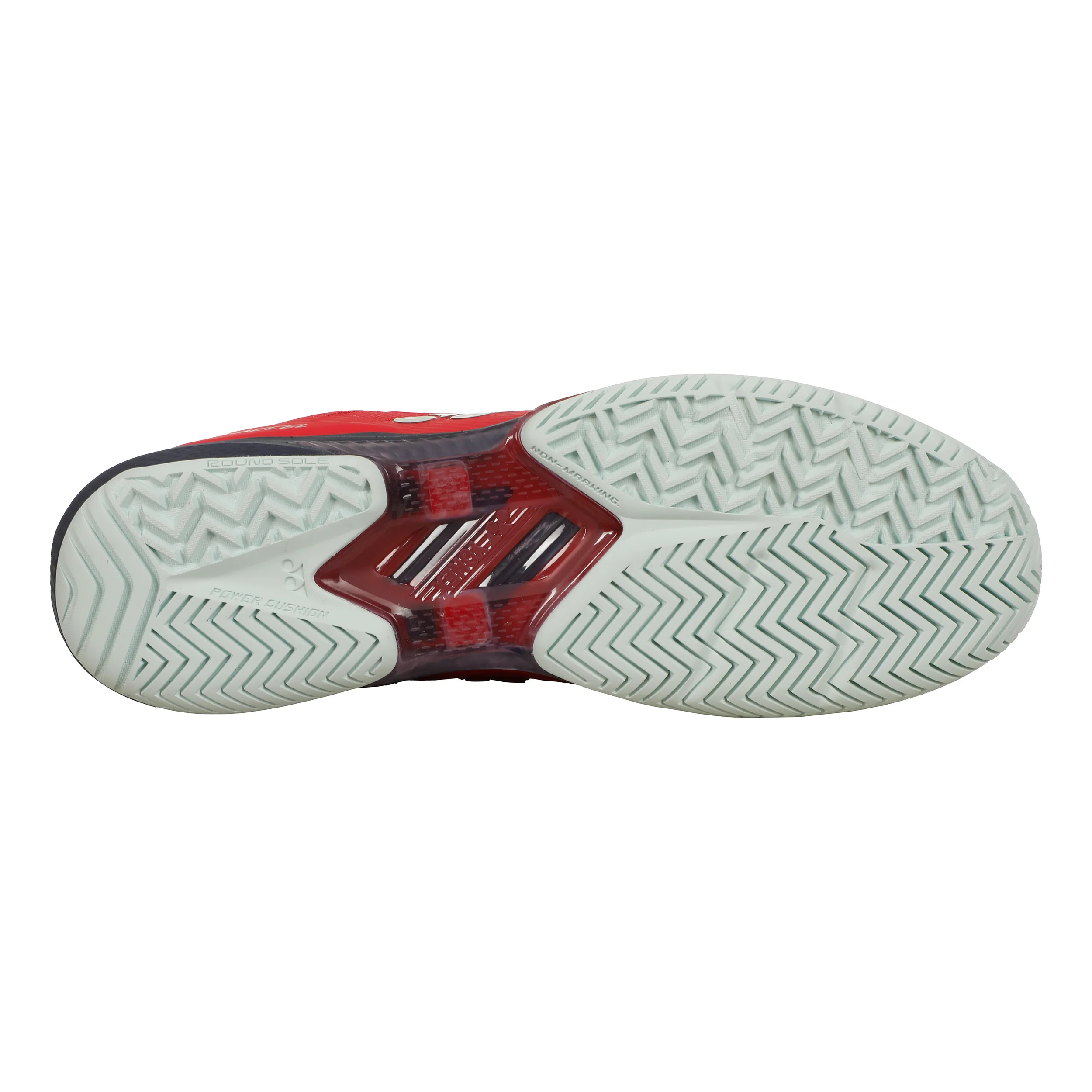 AD Accel Allcourtschuh Herren-Koralle,Dunkelblau - Image 4
