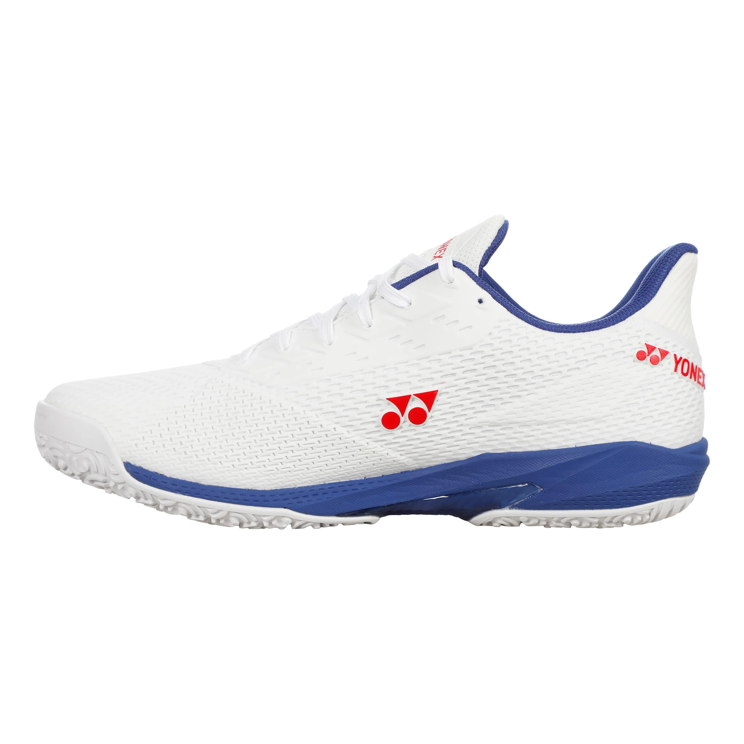 AD-Accel Wide CLY Sandplatzschuh Herren-weiß, flieder - Image 2