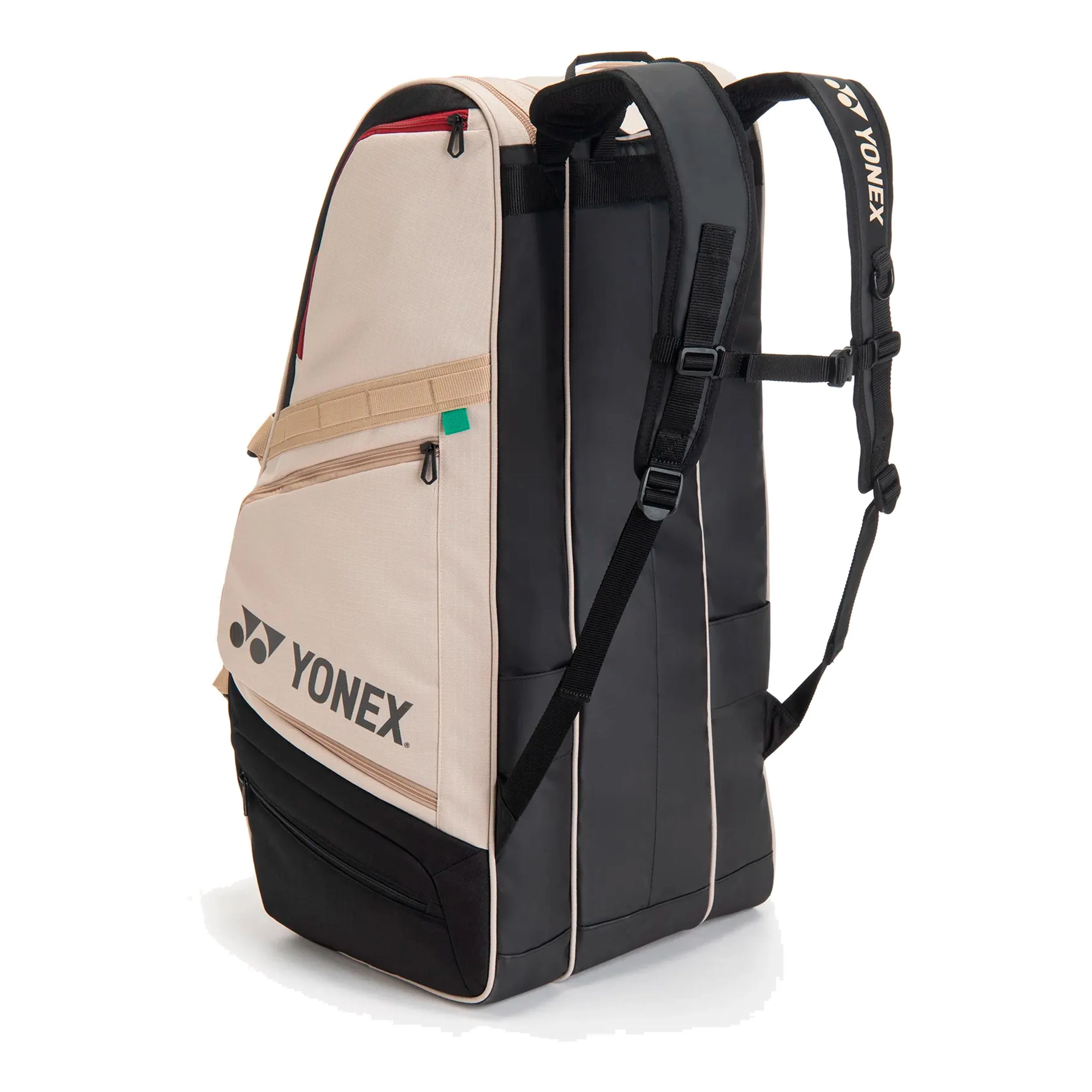 Gearlogic Raquet Bag Schlägertasche -beige, schwarz - Image 2