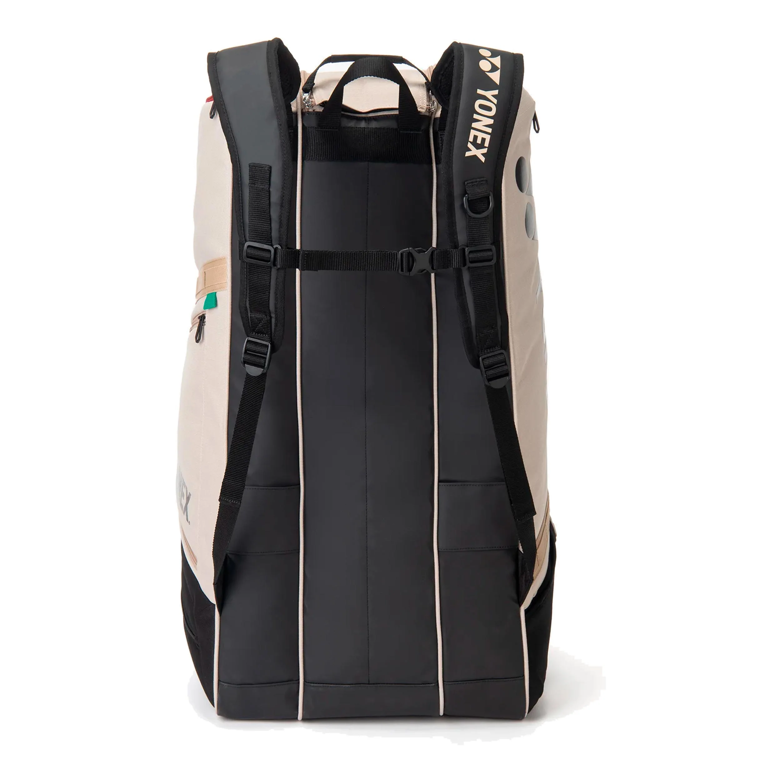 Gearlogic Raquet Bag Schlägertasche -beige, schwarz - Image 3