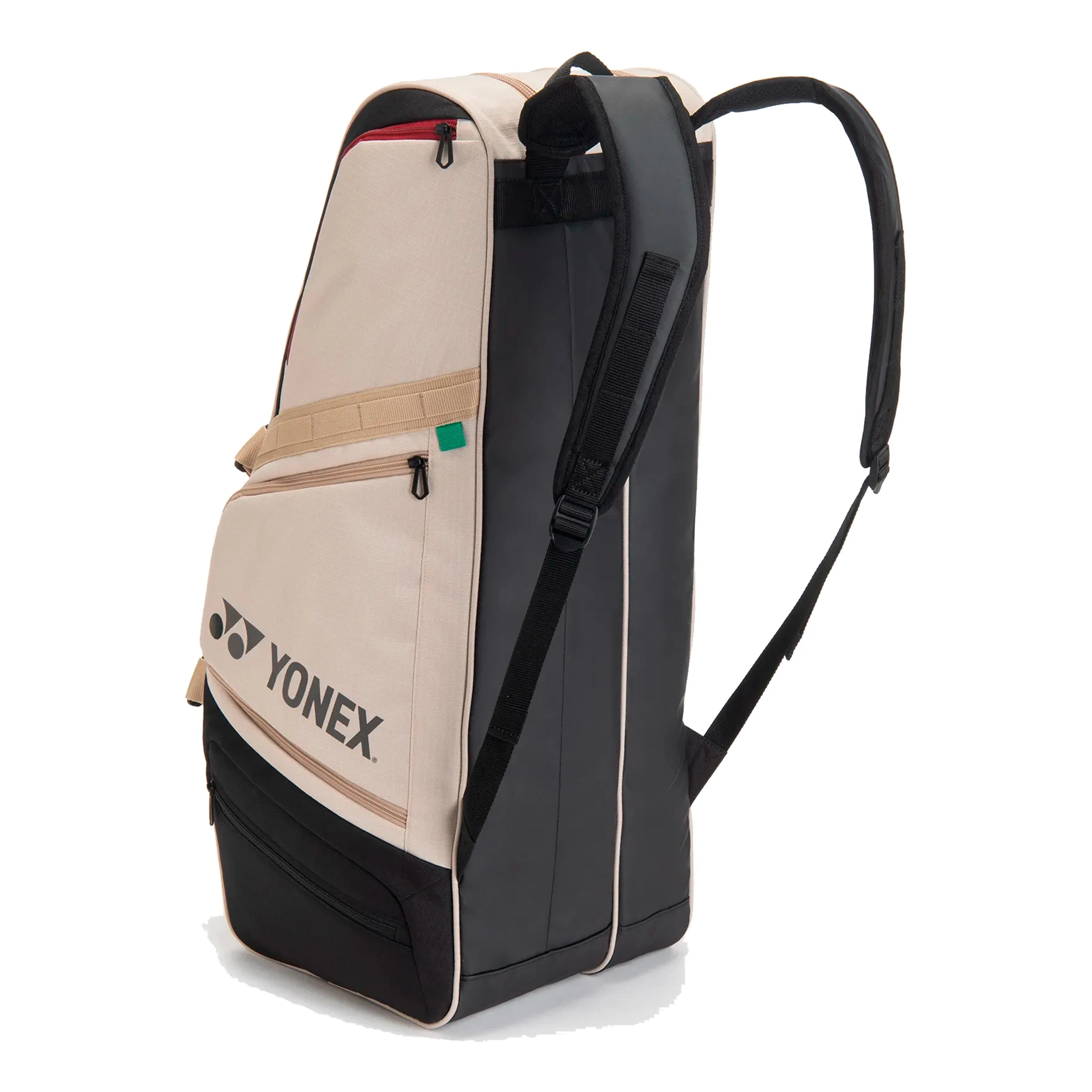 Gearlogic Raquet Bag Schlägertasche -beige, schwarz - Image 2