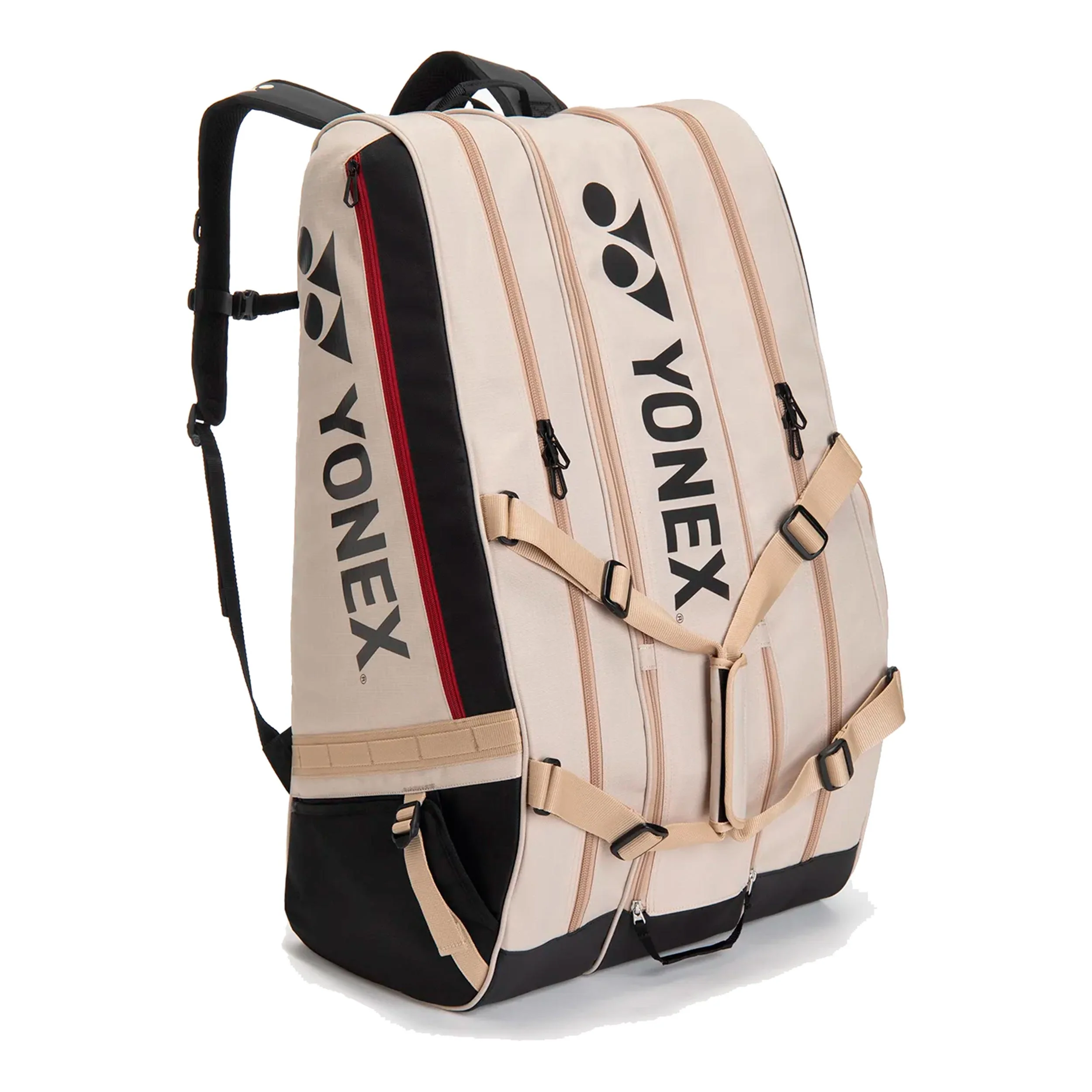 Gearlogic Raquet Bag SchlÀgertasche -beige, schwarz