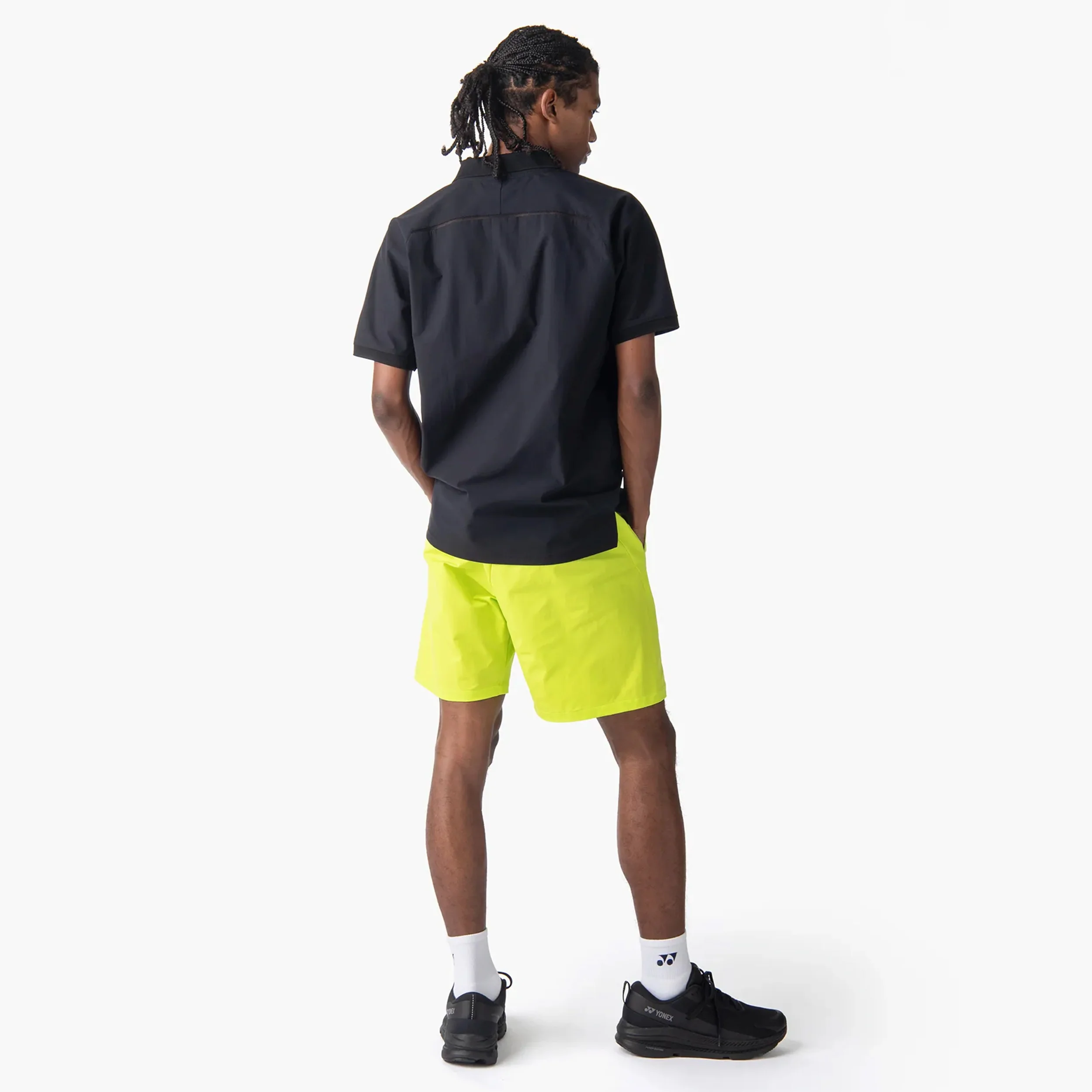 Knit Shorts Herren - limette - Image 3
