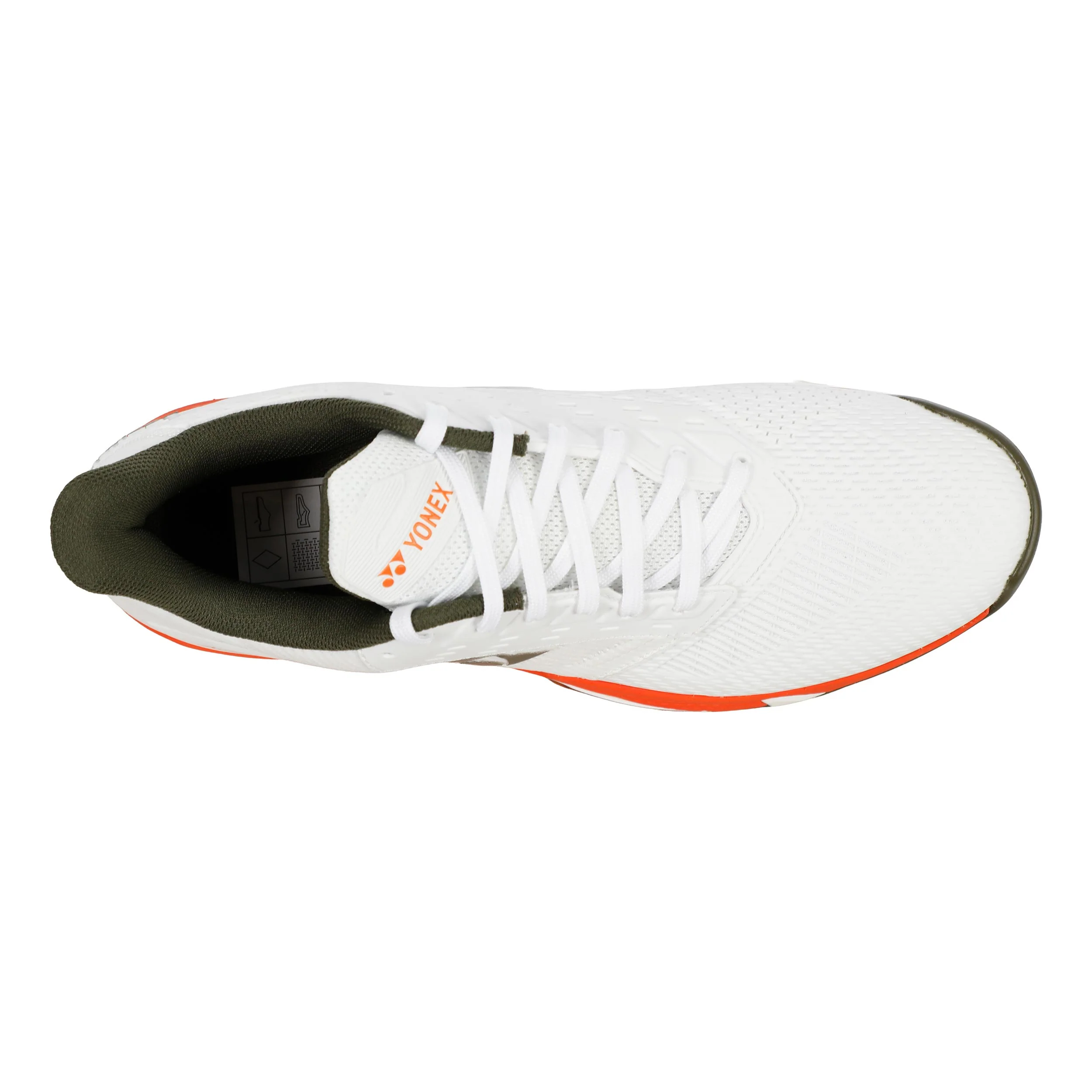 Power Cushion AD Accel Allcourtschuh Damen - weiß, orange - Image 3