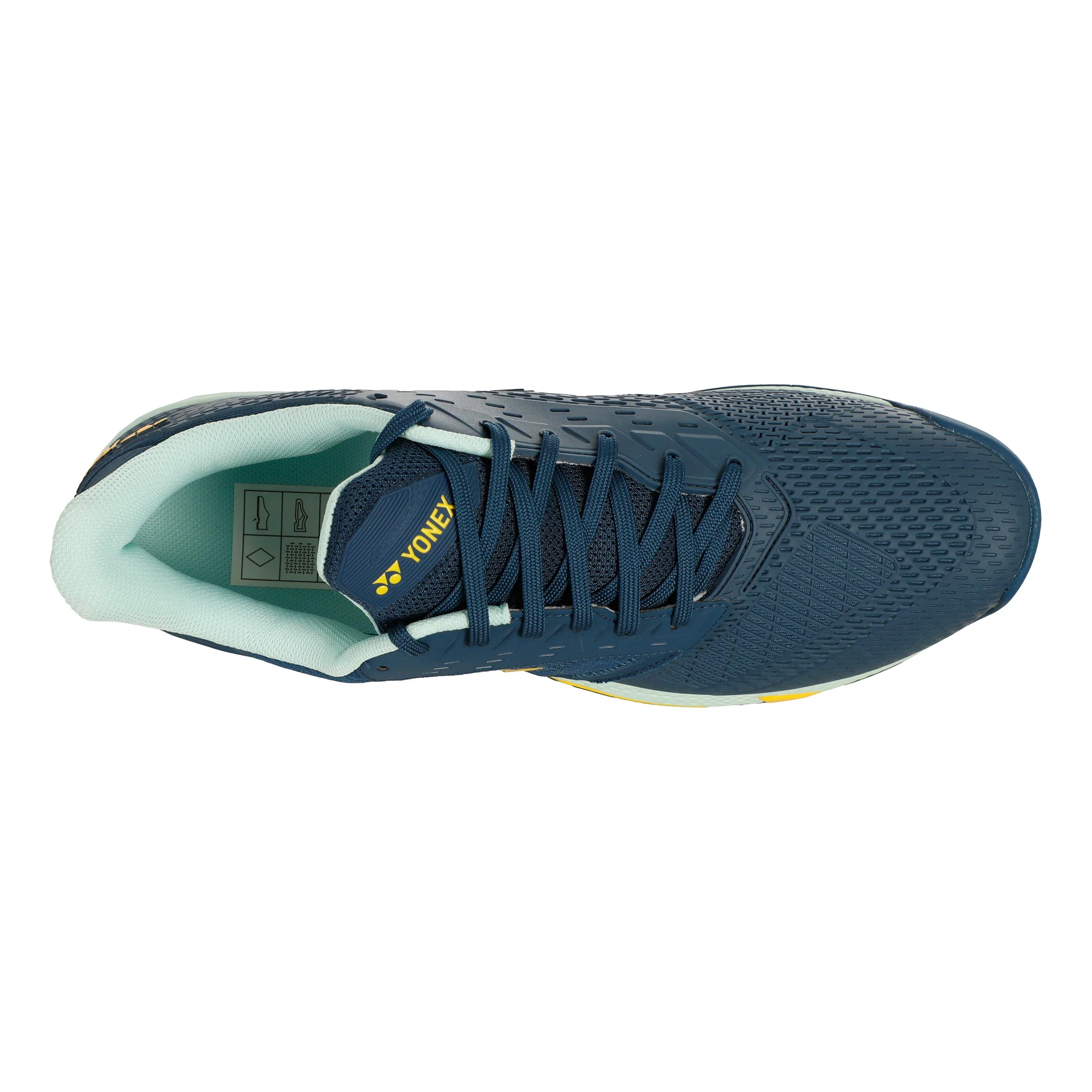 Power Cushion Ad-Accel Sandplatzschuh Herren-Dunkelblau,Türkis - Image 3