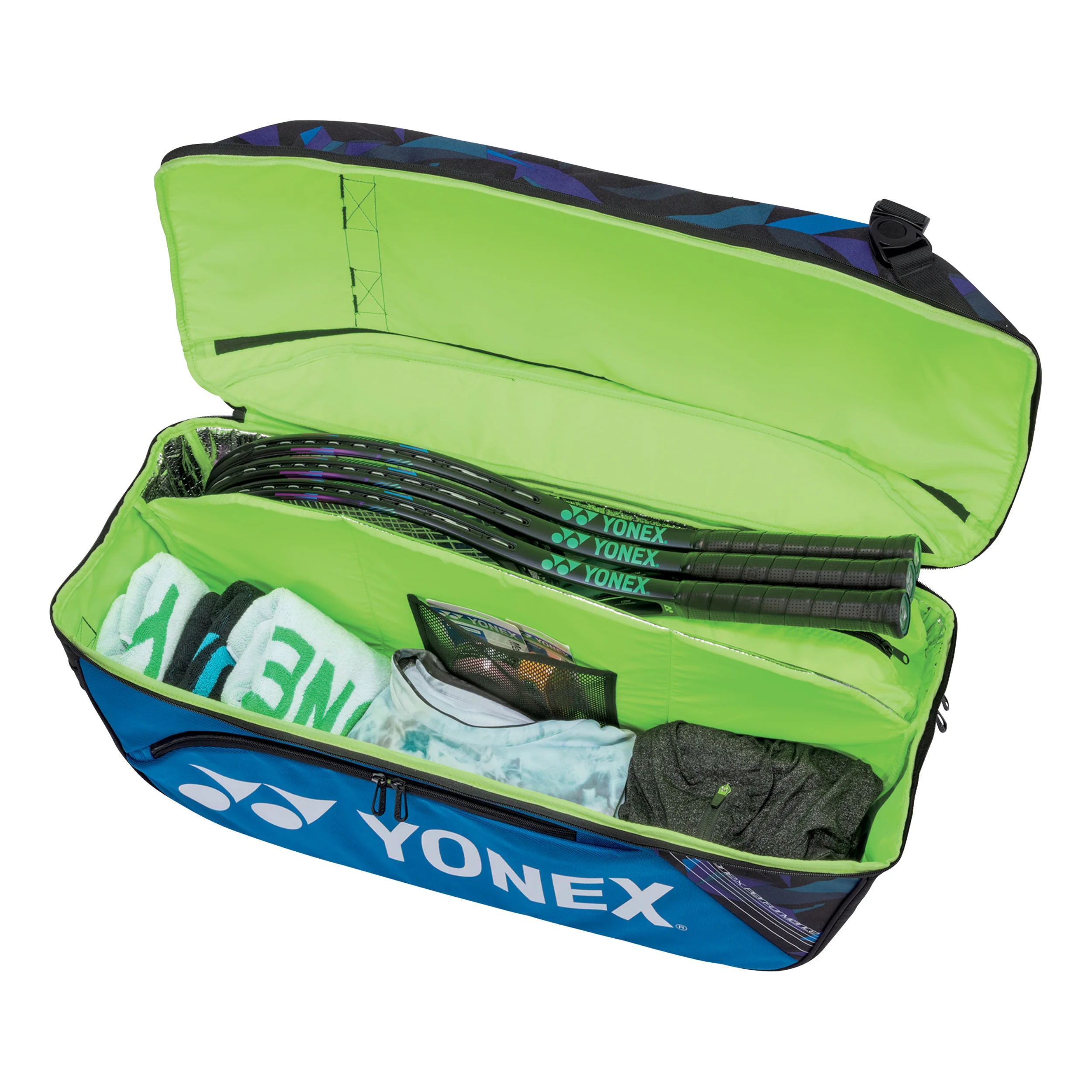 Pro Wide Open Racquet Bag Schlägertasche - blau - Image 2