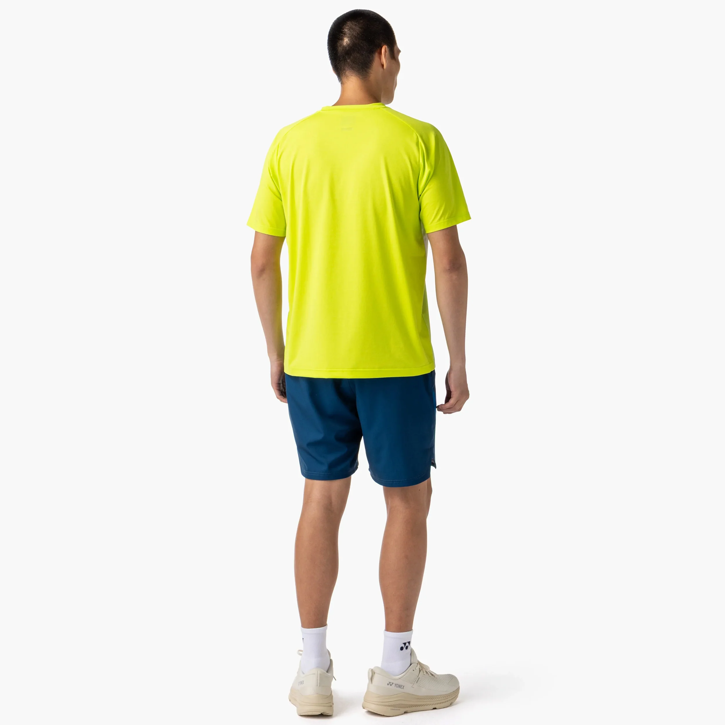 T-Shirt Herren - limette, weiß - Image 3
